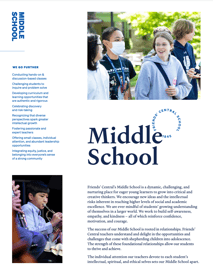FCS Middle School Brochure Cover